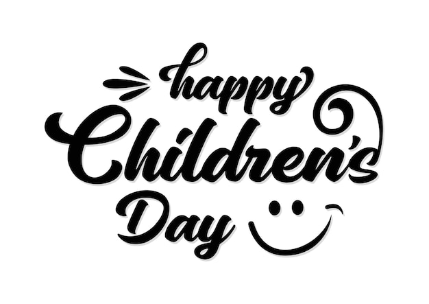 Happy Childrens Day for International Children Celebration Vector Illustration