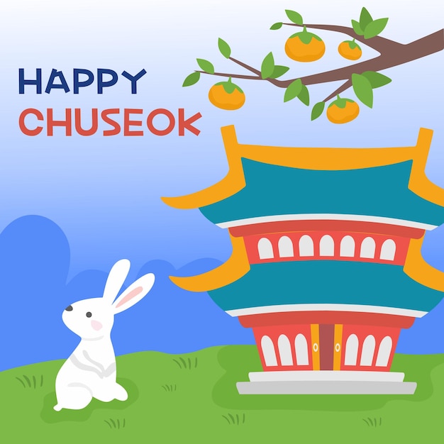 Happy chuseok festival day