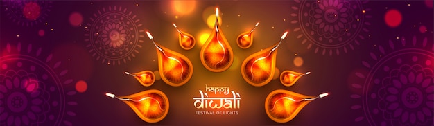 Happy Diwali Background.