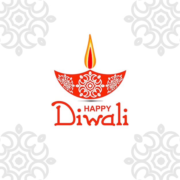 Happy diwali holiday background