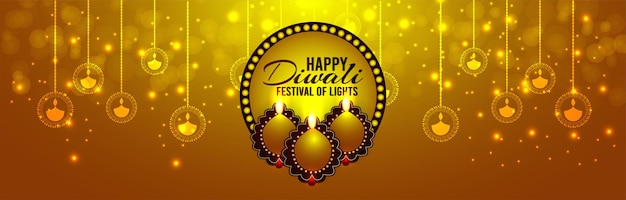 Happy diwali sale banner