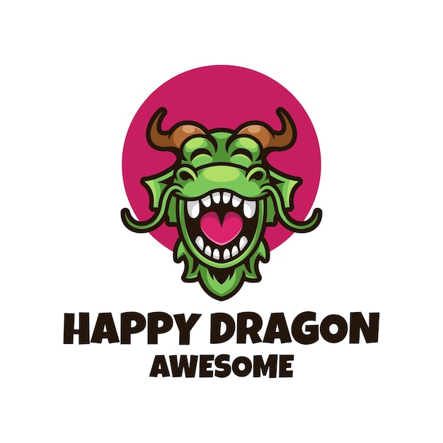 Happy Dragon Logo