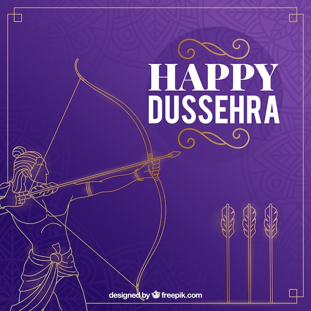 Happy dussehra background