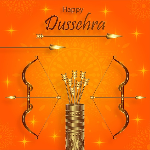 Happy Dussehra festival celebration