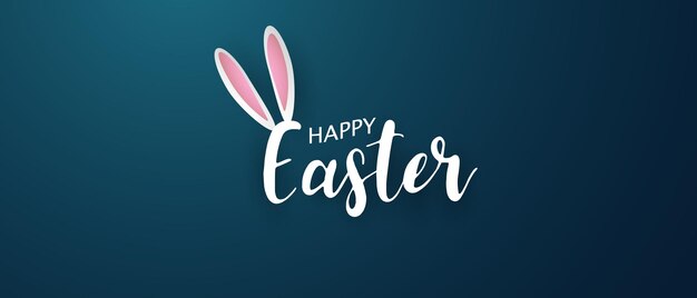 Vector happy easter background vector illustration