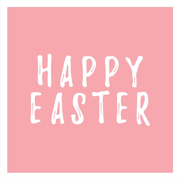 Happy Easter Banner Trendy Easter Design Easter Sunday Background Easter Banner Holiday Vector I