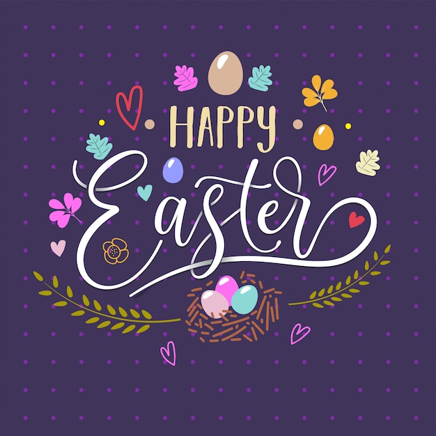 happy easter card