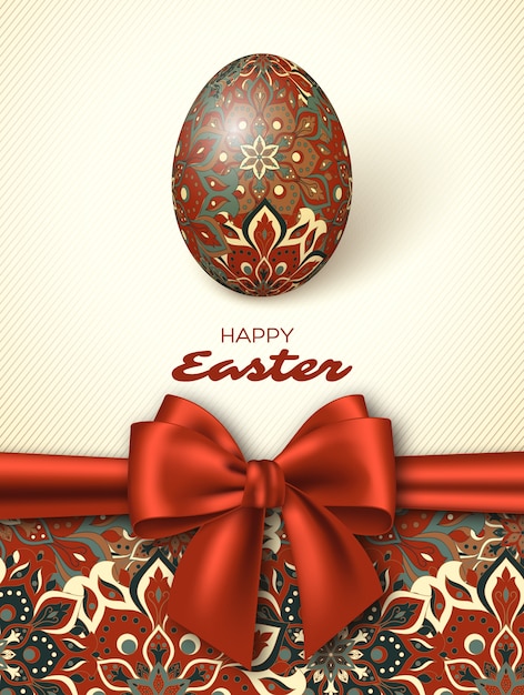 Happy Easter design.