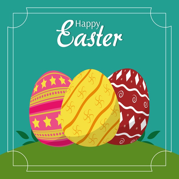 Happy Easter design