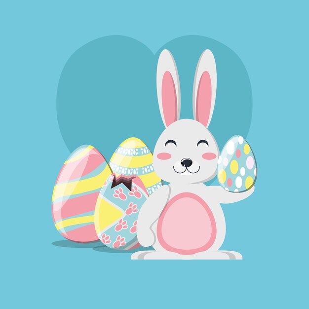 Happy easter design