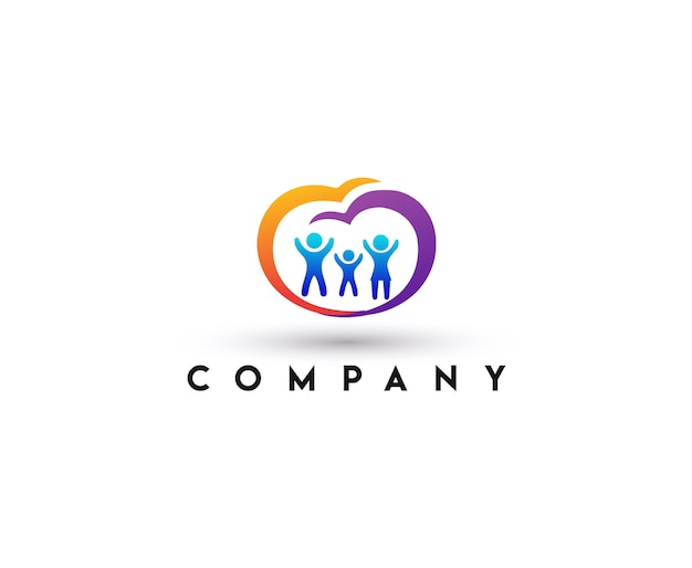 Happy Family Logo