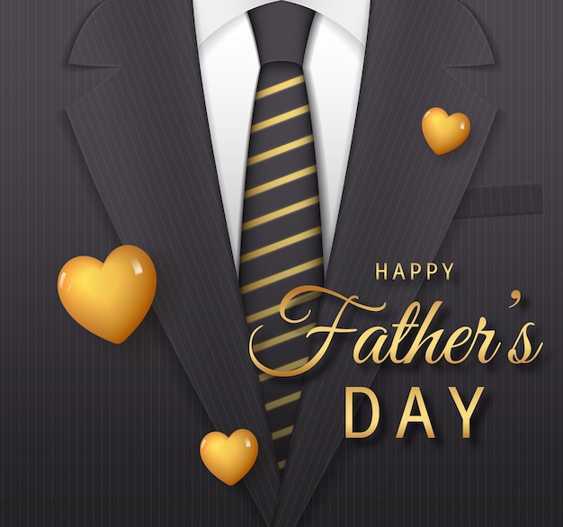 Happy Father's Day background Vector illustration