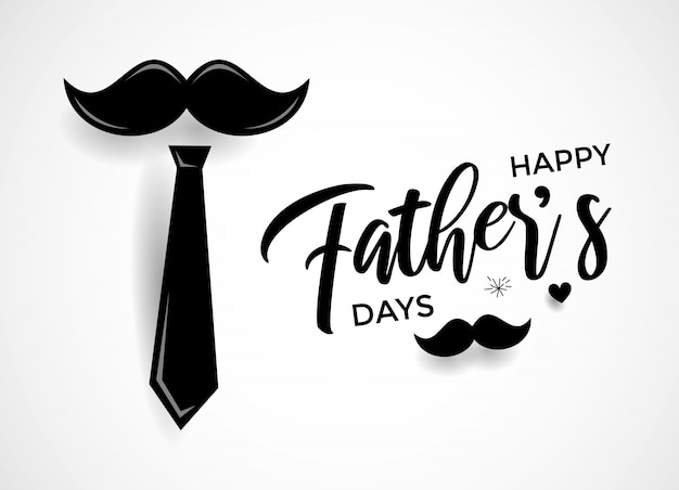 Happy Father’s Day Calligraphy greeting card