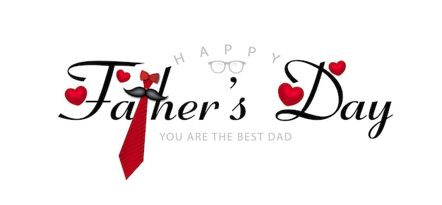 Happy Father's Day greeting card