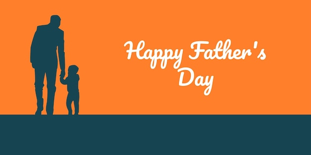 Happy Father's Day poster, banner, , card, and background. Greetings and presents for Father's Day.