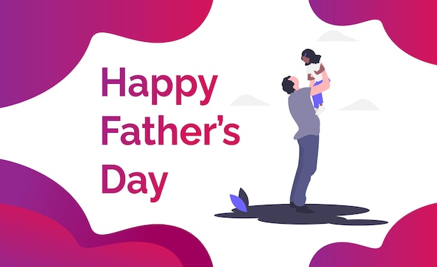 Happy father's day template