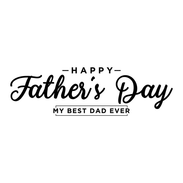 Vector happy fathers day fathers day vector banner on isolated background vector fathers day text