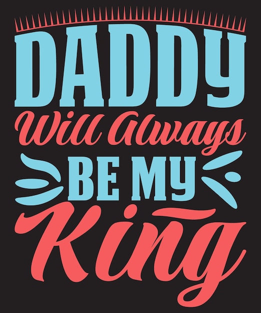 Happy Fathers Day T shirt Design Vector