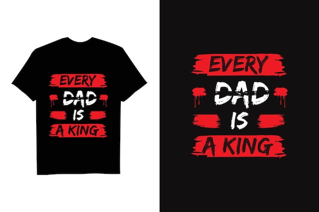 Happy fathers day typography quotes brush calligraphy for tshirt design