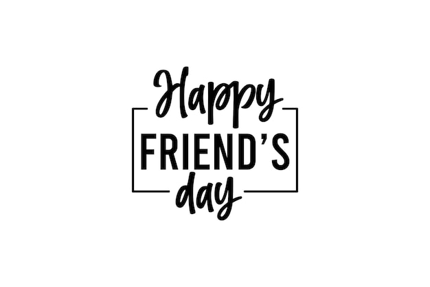 Happy friends day