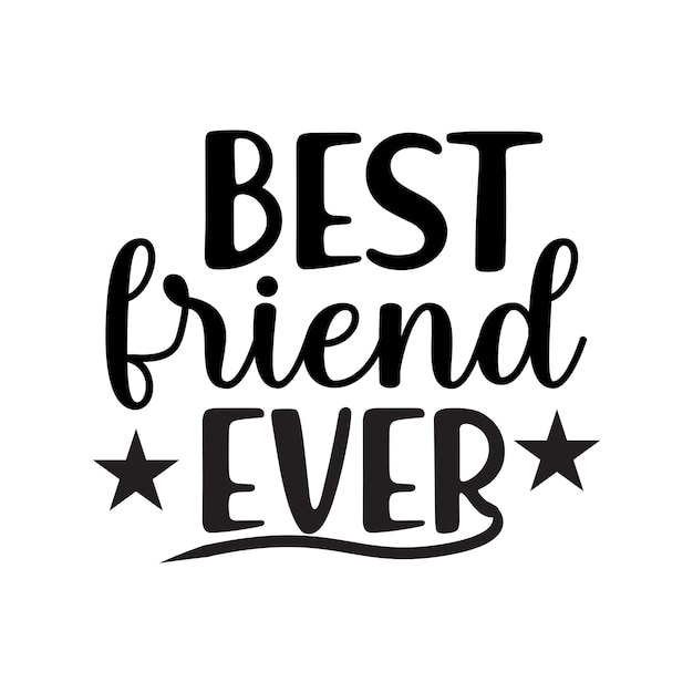 Happy Friendship Day SVG Vector Design