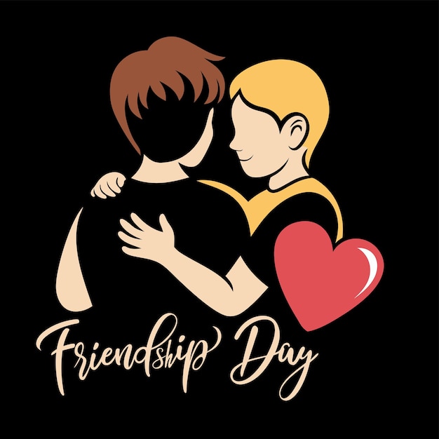 Happy Friendship Day vector