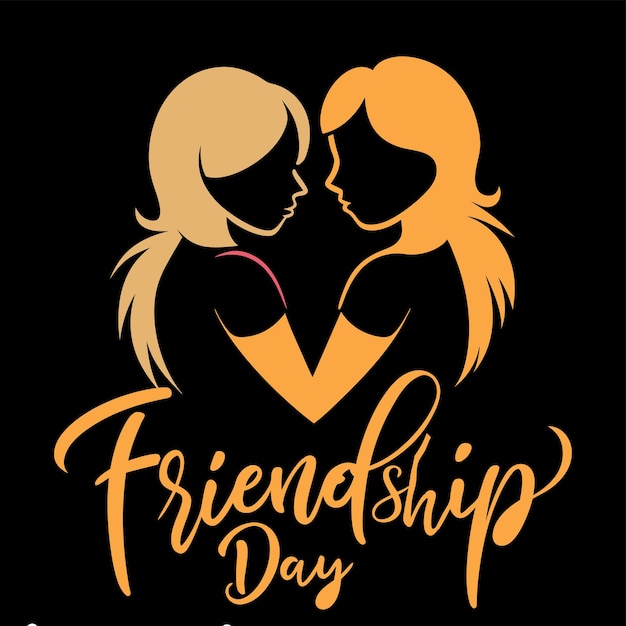 Happy Friendship Day vector