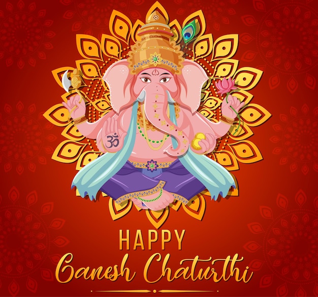 Happy Ganesh Chaturthi Poster