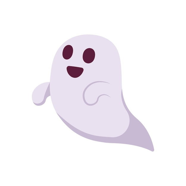 Happy Ghost Illustration