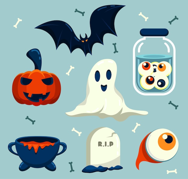 Happy halloween asset for novel, story and artwork