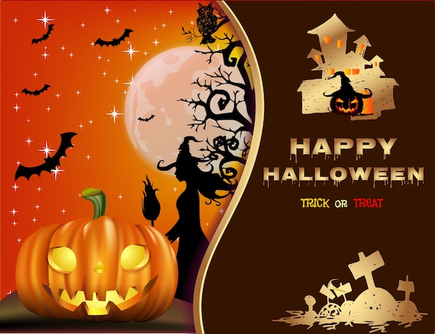 Happy Halloween background