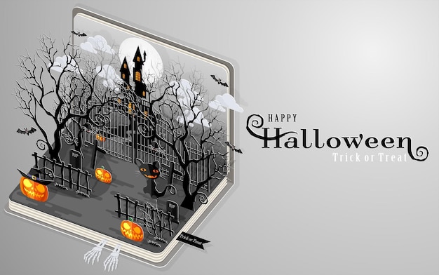 happy halloween background