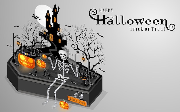 happy halloween background