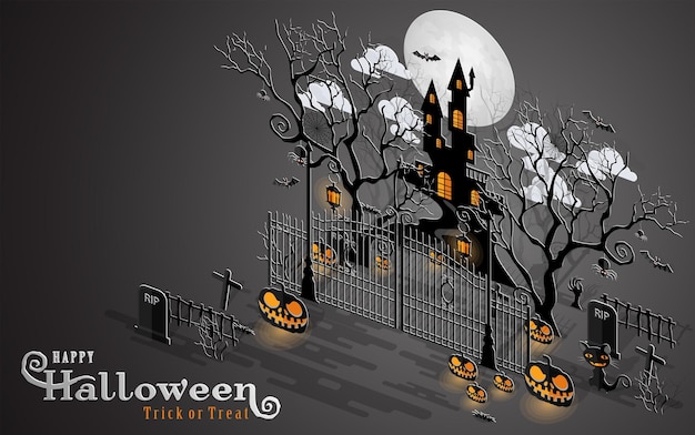 happy halloween background