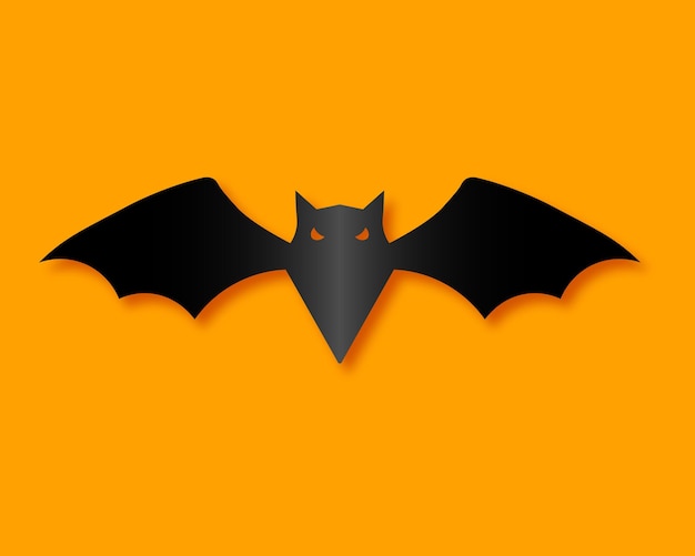 Happy Halloween bat vector illustration