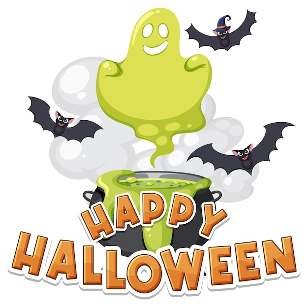 Happy Halloween Festival Logo Design