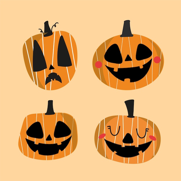 Happy halloween illustration