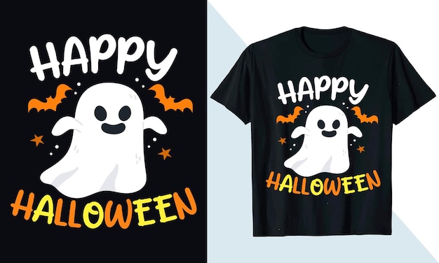 Happy Halloween Party Shirt Scary Night Halloween tshirt Design Template