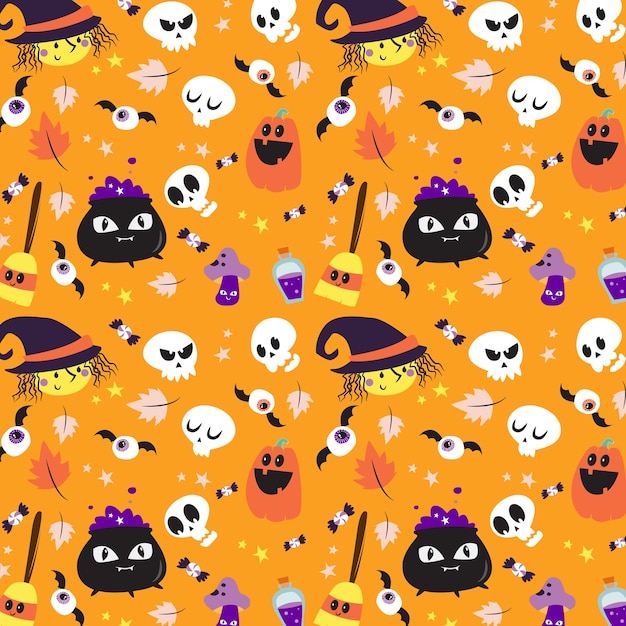 Happy Halloween pattern