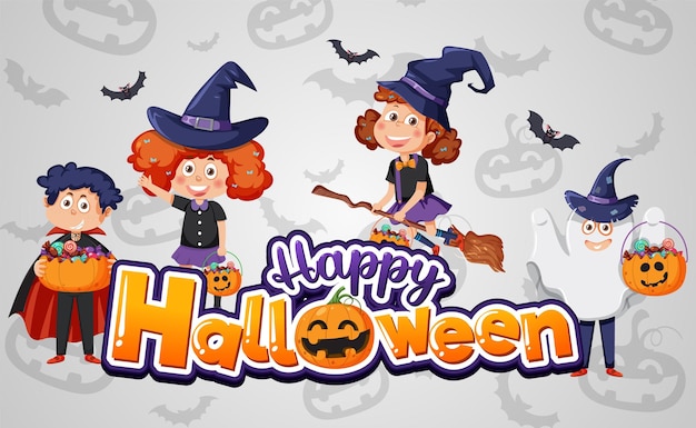 Happy Halloween Poster Template