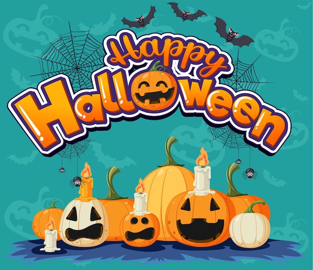 Happy Halloween Poster Template