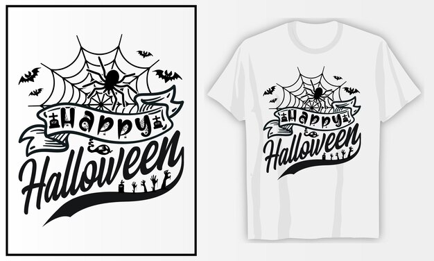 Happy Halloween SVG T shirt design