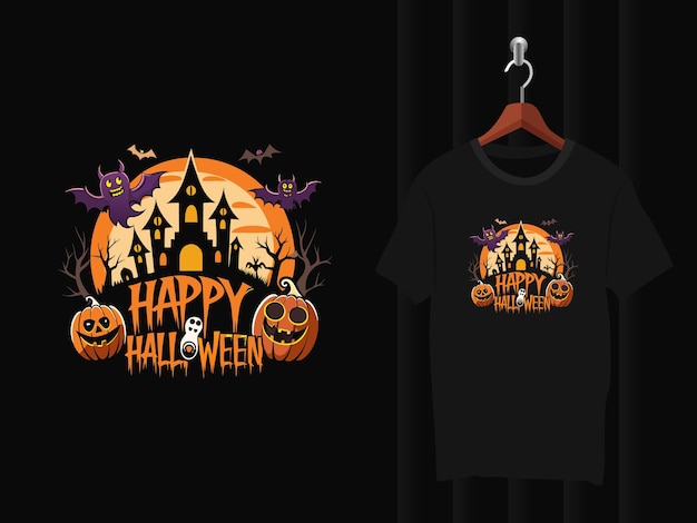 Happy Halloween t shirt design Artwork