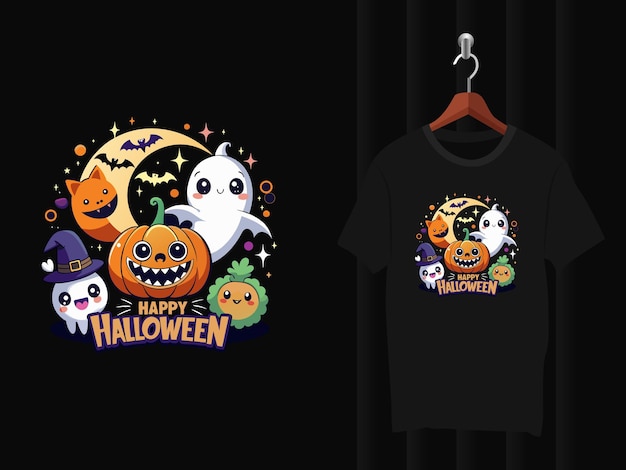 Happy Halloween t shirt design Artwork