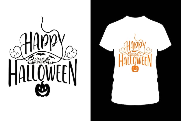 Happy Halloween T Shirt Design