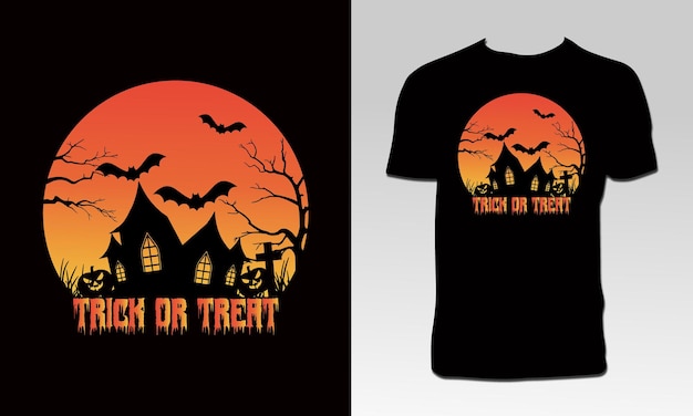 Happy Halloween T Shirt Design