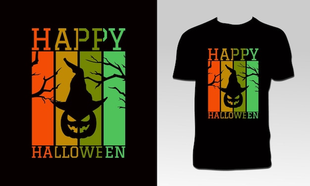 Happy Halloween T Shirt Design