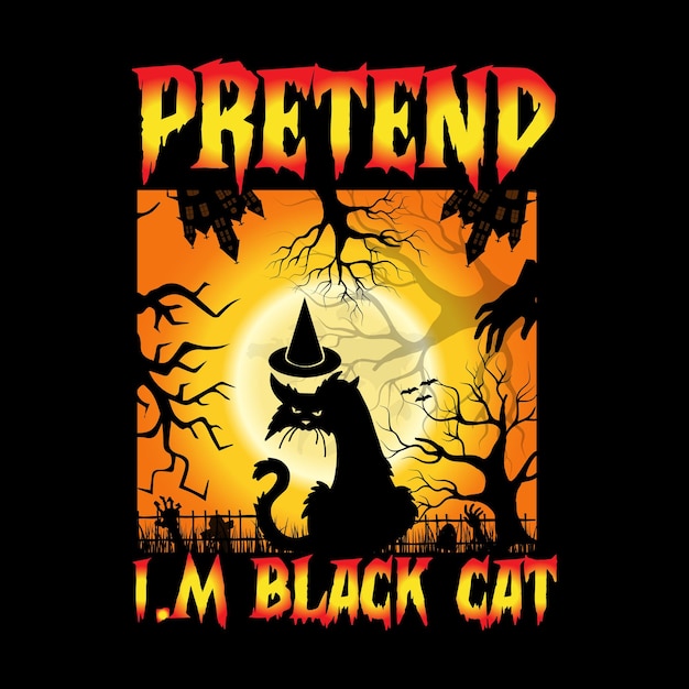 Happy halloween t shirt design