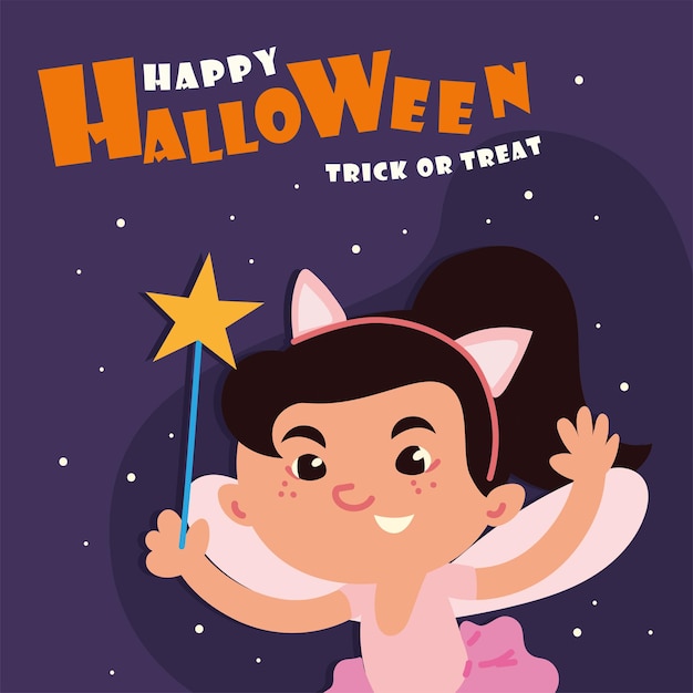 Happy halloween trick or treat