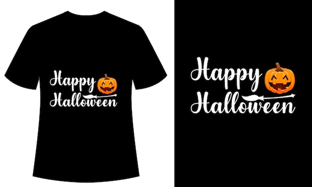 Happy Halloween typography tshirt design, vector, spooky, horror